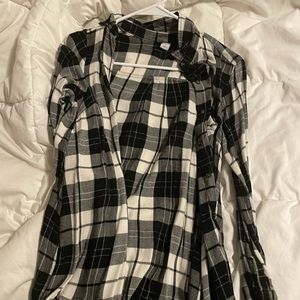 old navy flannel dress